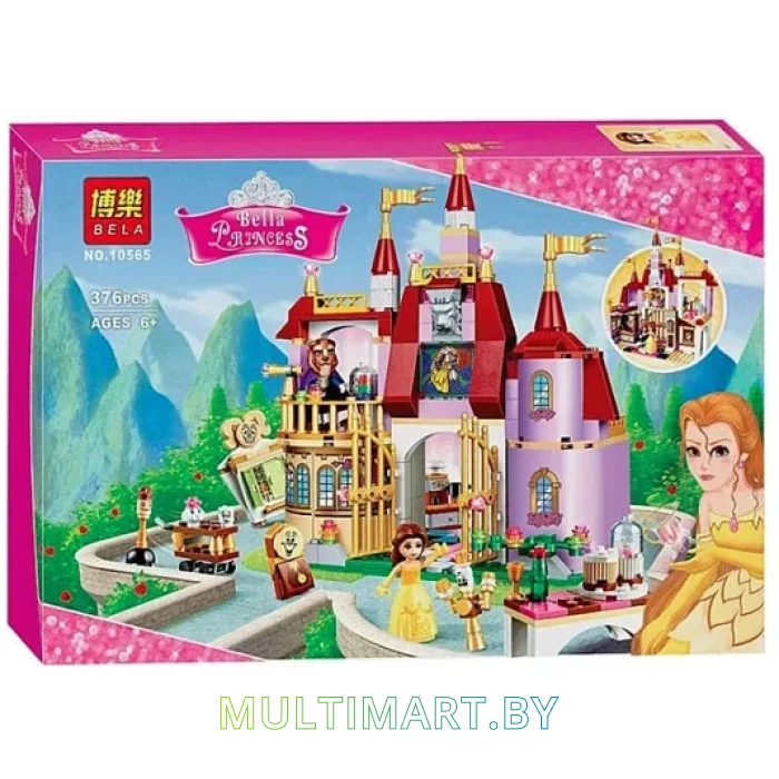 Конструктор Bela Princes 10565 Заколдованный замок Белль